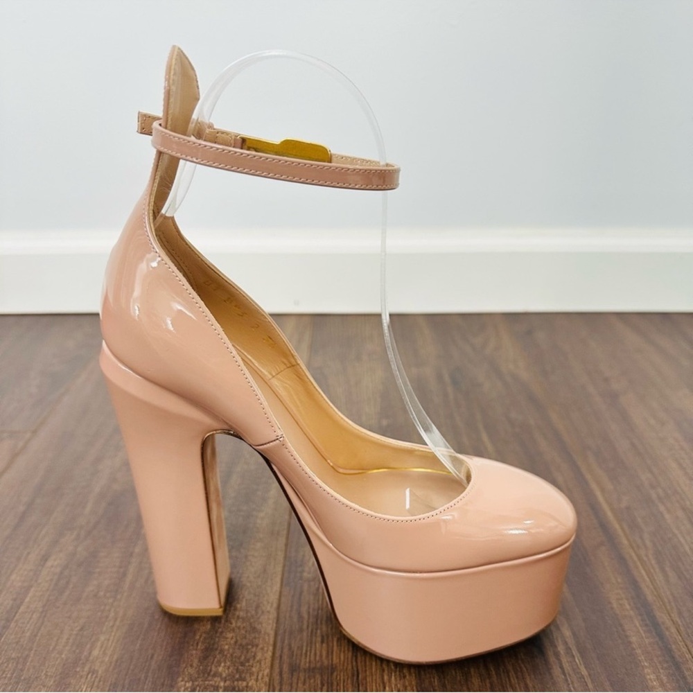 Valentino Garavani Patent Leather Platform Pumps - Picture 9 of 13